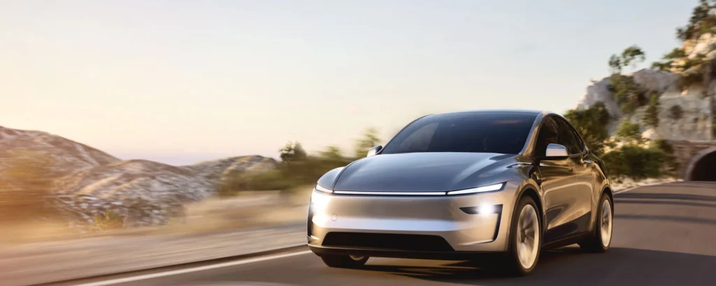 tesla model y juniper töltő