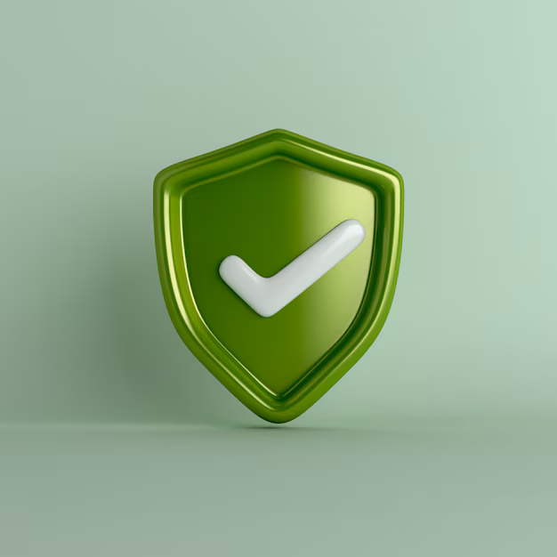 3d-green-shield-with-check-mark-secured-protection-concept_257995-1167 3d green shield with check mark secured protection concept 257995 1167