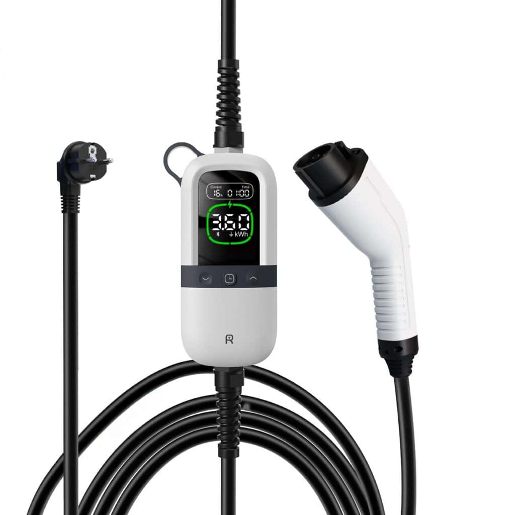 Rheidon pc200- type 1 otthoni elektromos autó töltőkábel.