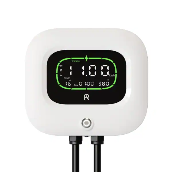 Rheidon Wallbox elektromos autó fali töltő csomag | 11 kW – 3x16A | 6 m – Type 2 26 Töltési állapot visszajelzés