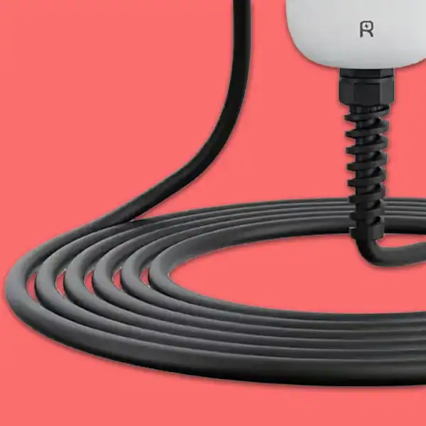 Rheidon 6-32A állítható töltőkábel | 22 kW – 3x32A | 7,5m – Type 2 11 Rugalmas kábeltörés-védelem